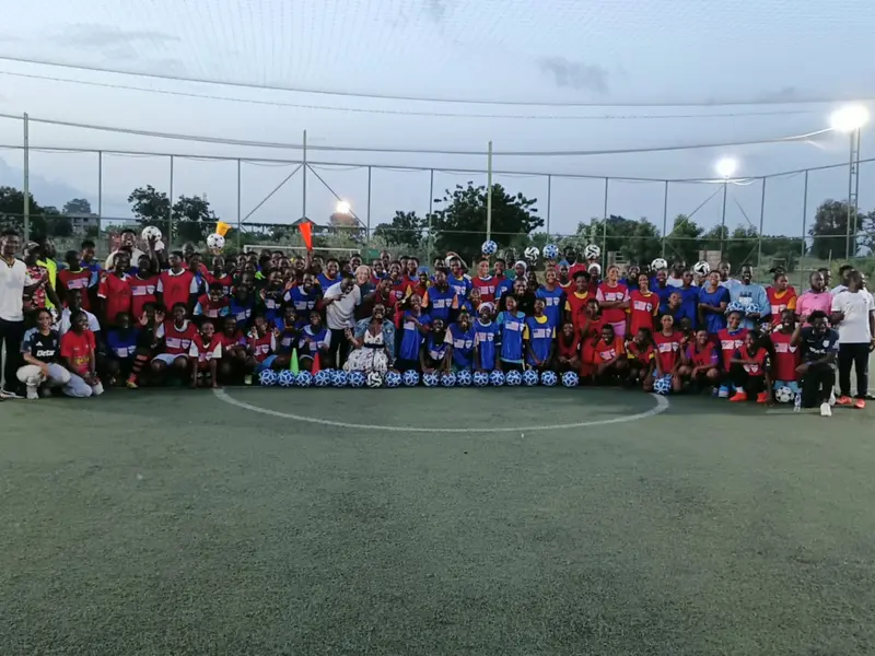 U.S. Embassy launches Girls' soccer initiative in Ghana to build leaders on and off the pitch