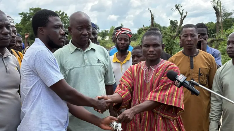 Wa East Assembly hands over completed 6-unit classroom block abandoned since 2016 at Jeyiri