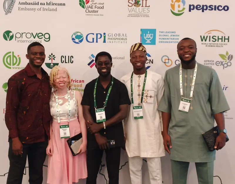 Young Ghanaian entrepreneurs pursue investment opportunities at Africa Food Systems Forum in Rwanda