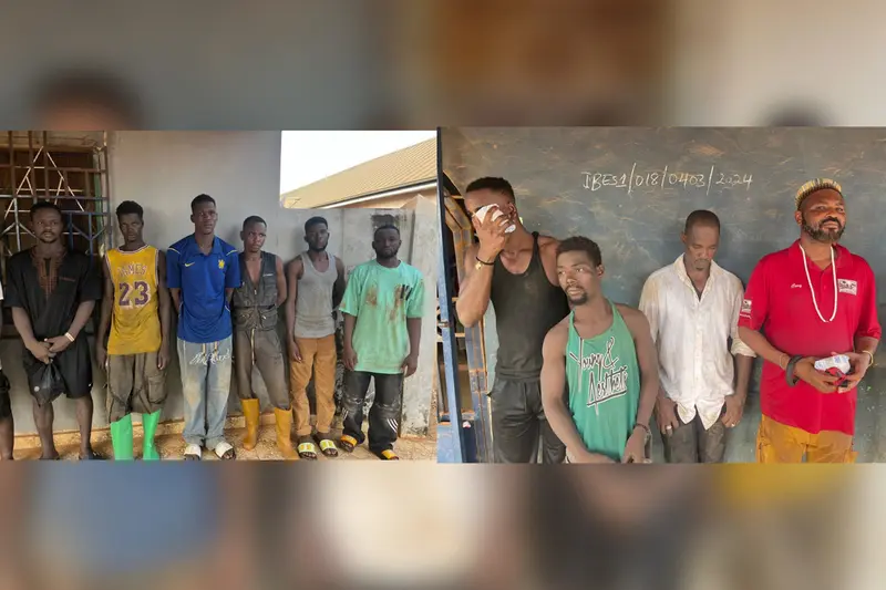 16 arrested as security team recovers guns, ammunition at Gbane mining site