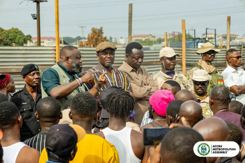 Accra Mayor announces plans to build  residential housing complex for Avenor fire victims