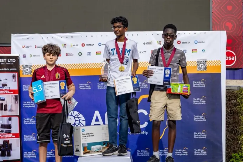 African Genius Chess Championship 2026 crowns winners across seven age categories