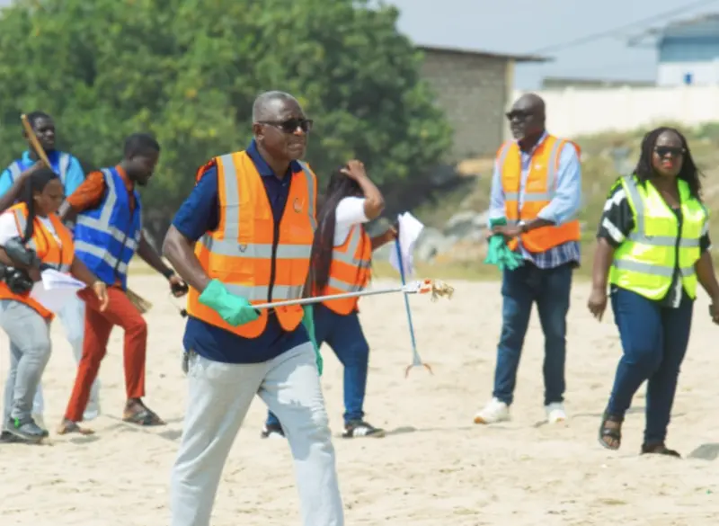 Cenpower clears 600 tonnes of waste from Sega Beach