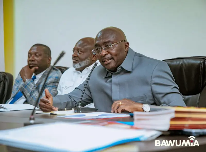 Dr. Bawumia engages TUC leadership on youth employment, rising living costs and labour welfare