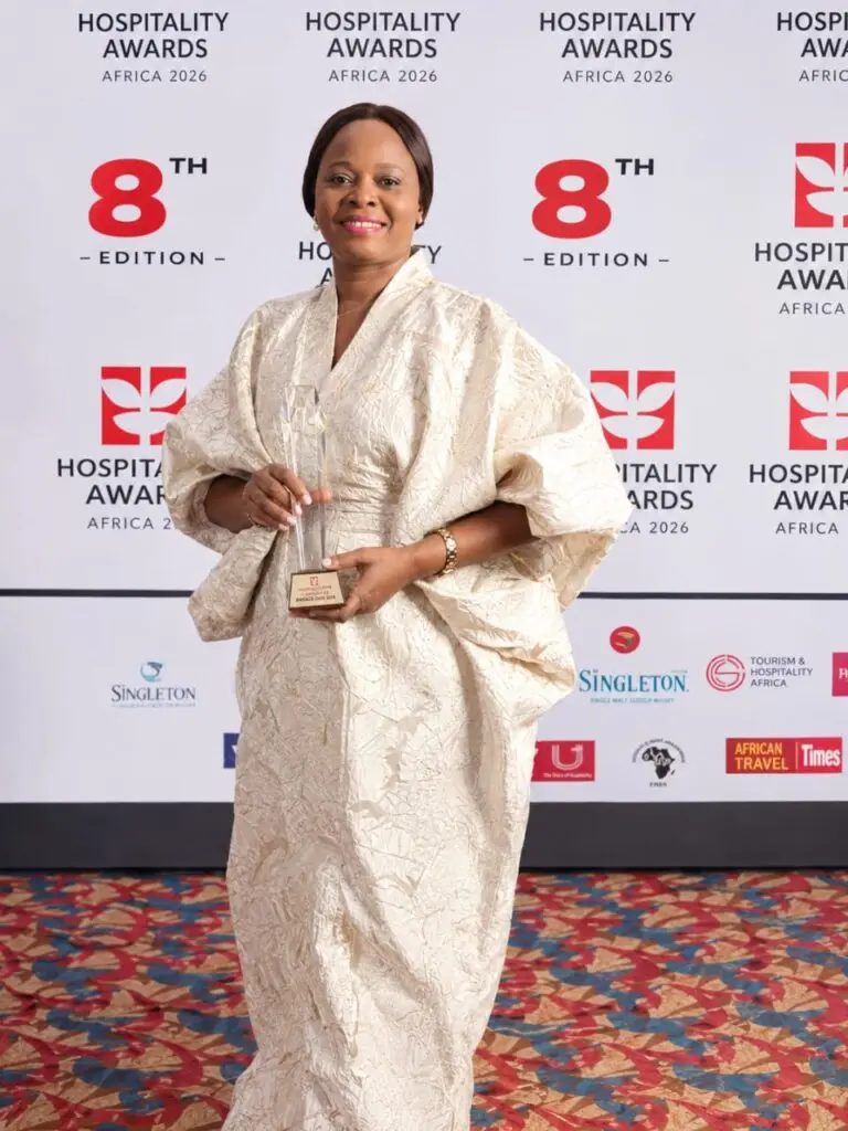 Eyram Esinam Rex-Dzakah honoured in Lagos among Africa's top 50 Women in Hospitality