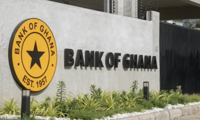 Ghana Reference Rate falls to 10.04% in October as borrowing costs ease