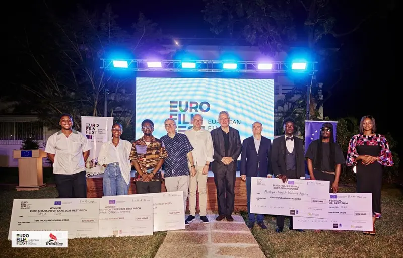 Ghanaian Filmmakers Receive Recognition at EU Film Festival as Pitch Café Winners Emerge