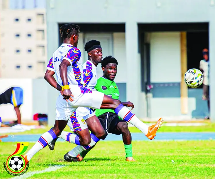 Goalless drama as Hearts hold Dreams, Vision and Gold Stars share spoils