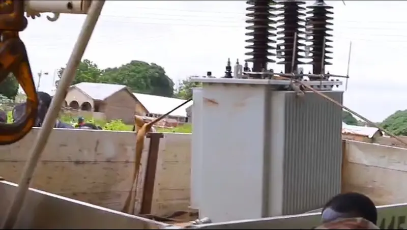 Joy in Nayilifong as Farouk Aliu Mahama donates 100kVA transformer to improve power supply