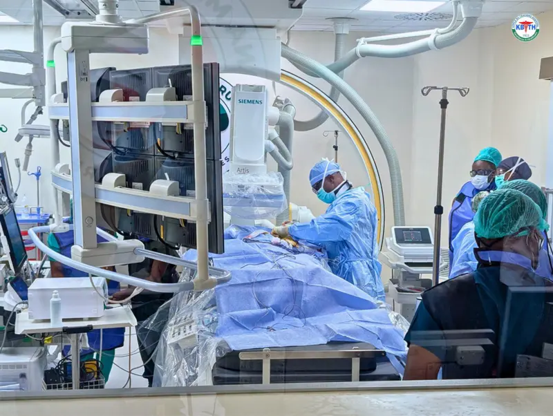 Korle Bu Cath Lab treats over 80 patients in three months