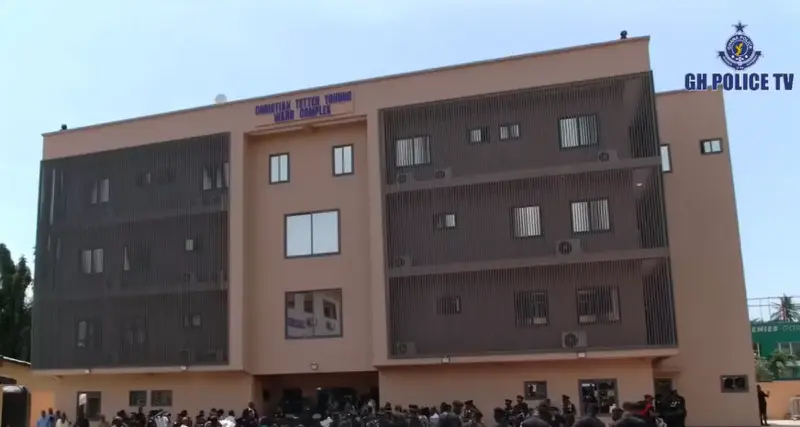 Mahama commissions Christian Tetteh Yohuno Ward Complex at Police Hospital