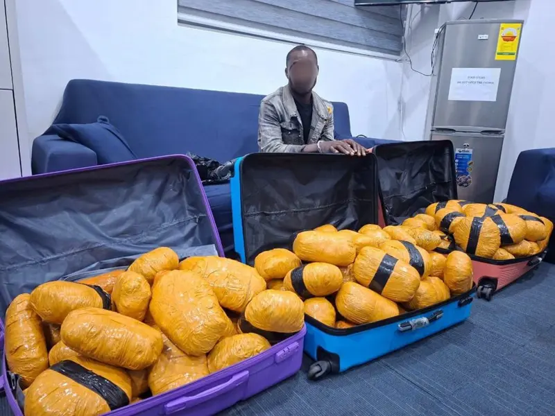 Man arrested with GH¢33,600 worth of suspected indian hemp at Circle