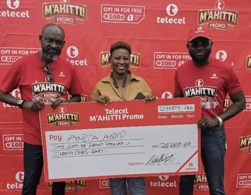 Mother of four and Jasikan teacher among new Telecel M'ahitti Promo winners