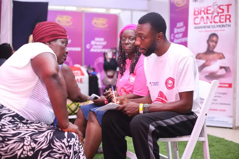 MTN Yellow Ladies Network screens 500 market women for breast cancer
