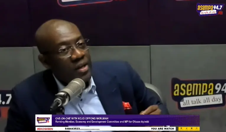 Oppong Nkrumah demands accountability for GH¢650bn allocated to government economic programmes