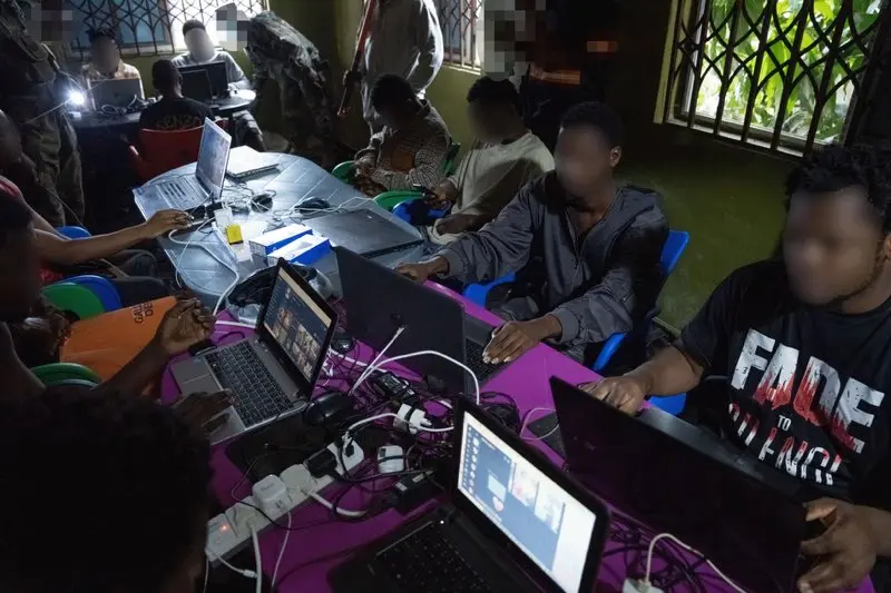 Over 130 arrested or detained in Ghana scam crackdown - FBI