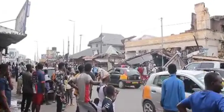 REGSEC orders immediate demolition of fire-ravaged building at Koforidua Jackson Park