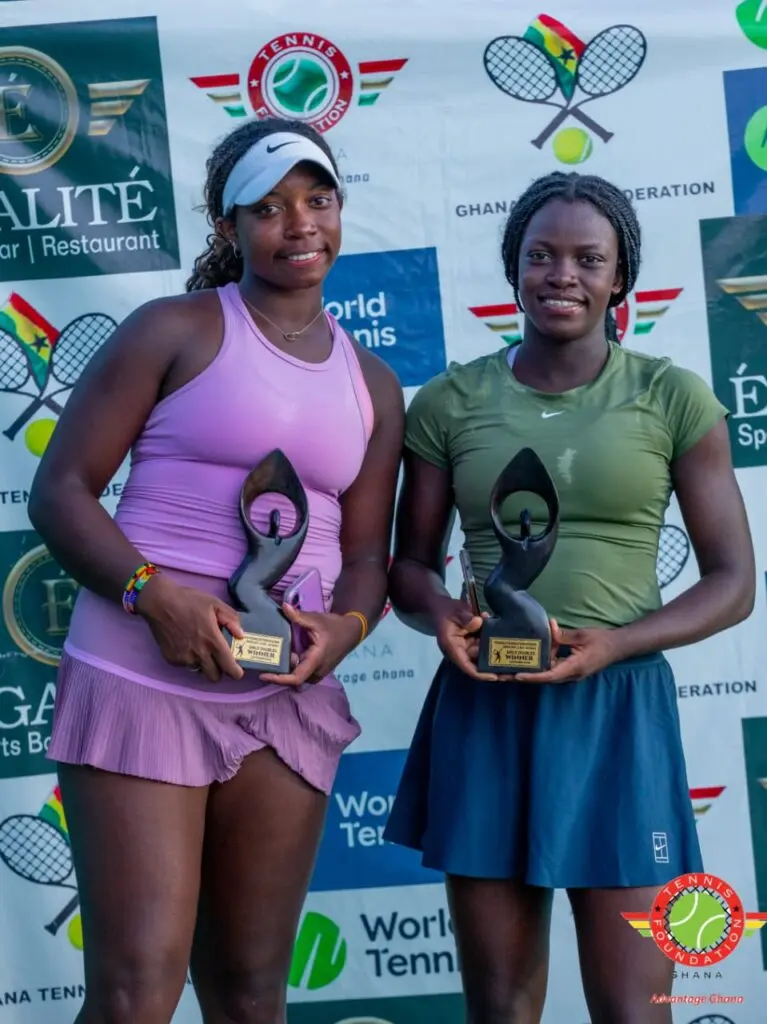 Success and Wright Claims J100 Accra Girls' Doubles Championship