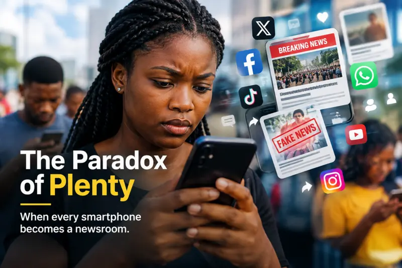 The Paradox of Plenty - When every smartphone becomes a newsroom