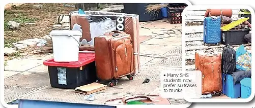 Trunk sellers count losses as SHS students embrace suitcases