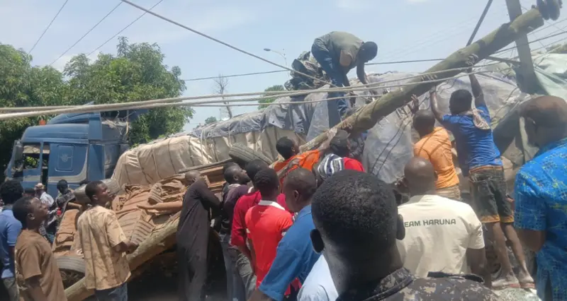 Two feared dead, several injured in Walewale road crash involving truck, Voxy