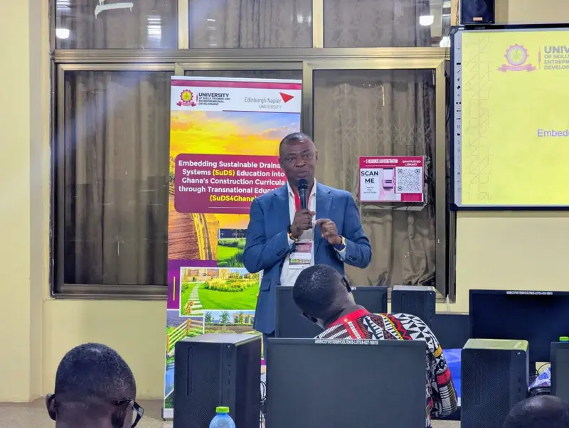 USTED professor calls for Ghana-backed research into locally suited drainage solutions